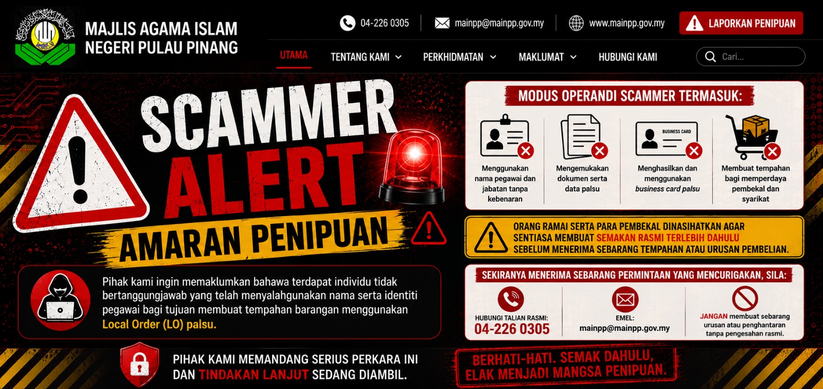 scam alert 2026